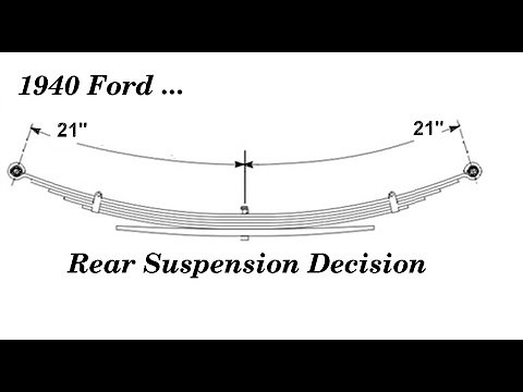 1940 Ford rear suspension
