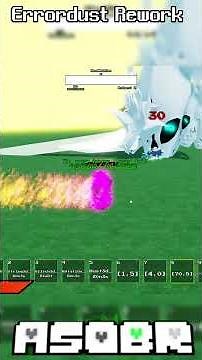 Errordust showcase / Advanced Soul ops Boss Rush #roblox #robloxundertale #soulops #undertale
