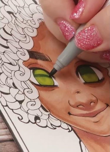 Drawing Camilo Madrigal from Encanto