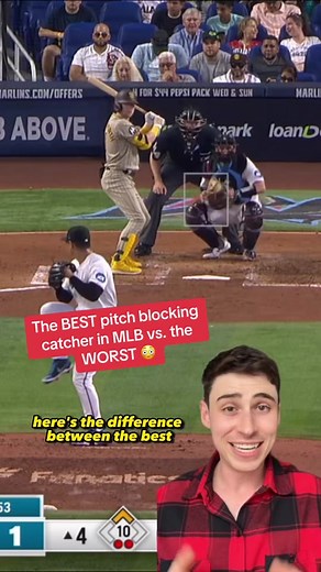 Best vs Worst MLB Pitch Blocking Catchers