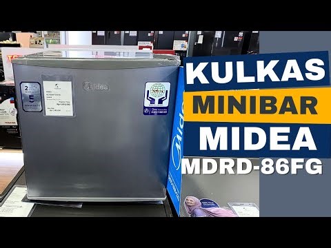 REVIEW OF THE NEWEST MIDEA MINIBAR MIDEA MDRD 86FGG50ID