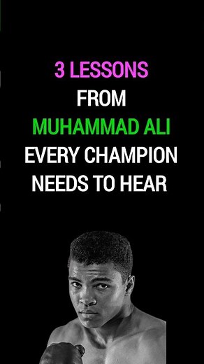 3 Muhammad Ali Quotes You Need to Hear to Change Your Life | Legendary Wisdom for Success