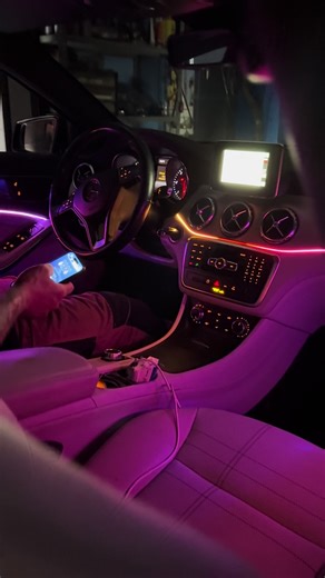 Explore the Stunning Mercedes GLC Ambient Lighting