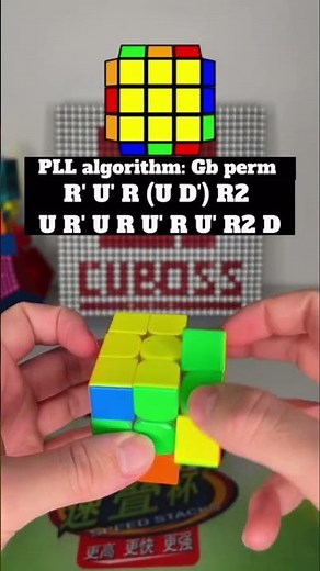 PLL algorithm: Gb perm