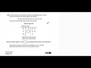4th Grade STAAR Math Test Prep: TEA Released Questions 25 - 28