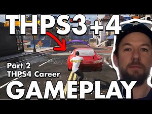 HANDS ON THPS3+4 PART 2!! THPS4 Career Gameplay: College, San Francisco, Alcatraz