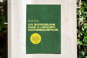 Printed Sunscreen Posters