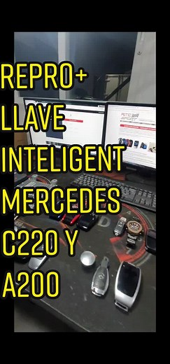Reprogramación de Llave Inteligente para Mercedes