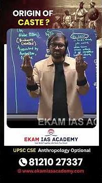 Origin of Indian Caste System Explained | Aryan Invasion Theory | UPSC Anthropology