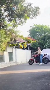 Udah makeup malah main motor 😆🤣\r\n#fyp #selebriti #lunamaya #beritaartis #lunamaxime #maximebo