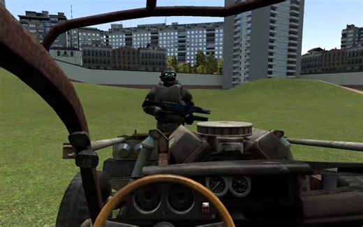 gmod开车撞npc会闪退