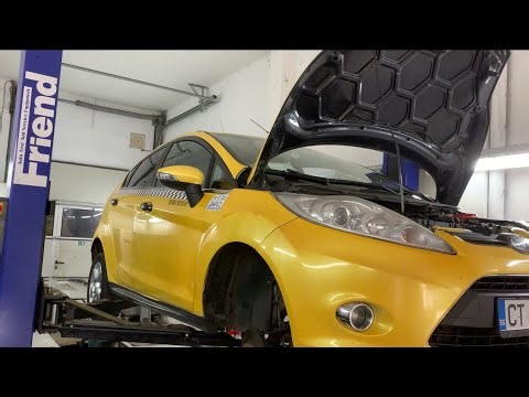 Ford Fiesta MK6 rear wheel bearing replacement