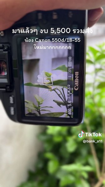 ขายกล้อง Canon EOS 550D มือสอง ราคาถูก