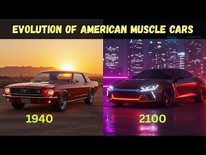 How American Muscle Cars Evolved | 80 Years of Power and Design!