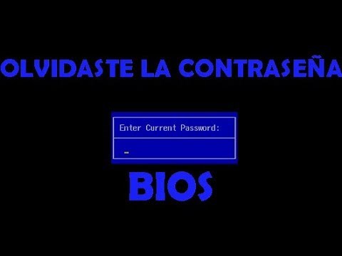 Como Quitar La Contraseña De La Bios (probado en HP)
