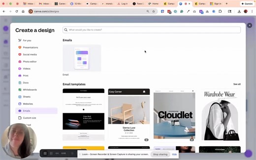 HOW TO: Mailchimp to Canva Full Email Designs! | Emily Ryan 👩🏻‍💻