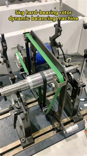 Accuracy display of 5 kg hard-bearing rotor dynamic balancing machine - Zero Dynamic.