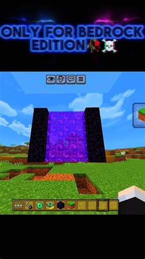 Minecraft glitch bedrock edition 🤔?#minecraft #gaming #memes #bedrockedition #mcpe #glitch #shorts