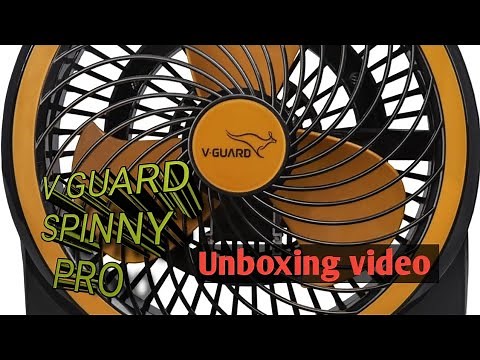 V GUARD SPINNY PRO table fan ll Full unboxing video ll #unboxing #gadgets #electrical