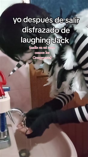 Creepypasta: Disfraz de Laughing Jack para Halloween 2023