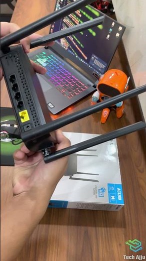 D Link DIR 825 | AC 1200 | 2023 | Speed Test | 1200 Mbps | Link in bio | Tech Ajju