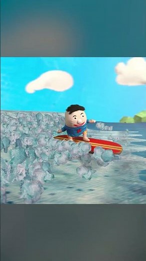 Humpty Goes Surfing - Humpty's Big Adventure Playschool #stopmotion #puppets #animation