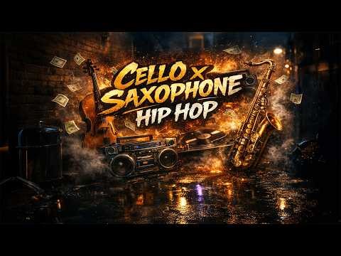 Urban Jazz Atmosphere | Dark Cello Saxophone Hip Hop Instrumental Mix