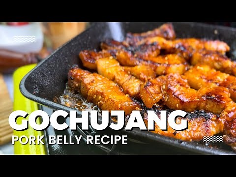 Gochujang-Marinated Pork Belly Recipe