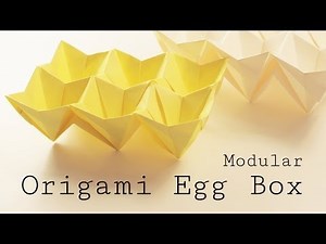 Origami Egg Box Tutorial - Paper Kawaii