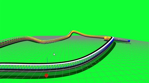 Threejs路径生成道路墙体及物体行进动画