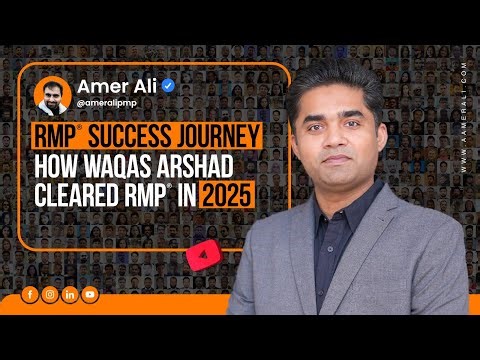 PMI -RMP - Risk Management Professional Success Journey of Muhammad Waqas Arshad RMP