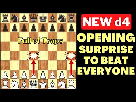 Another NEW d4 Opening to Surprise Every Opponent | Full of Traps ⭐️⭐️⭐️⭐️⭐️