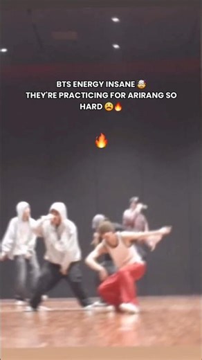 BTS Practicing ARIRANG 🤯🔥