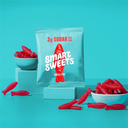 Meet your new candy crush 😍 Bursting with juicy flavors and made with ingredients you can feel good about, so you can enjoy candy again – without all the sugar. | SmartSweets