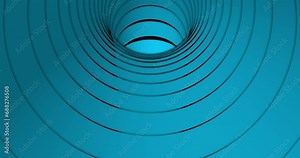 Loop tube animation. Inside tube or tunnel or cylinder loop 4K resolution animation. Inside pipe motion design.