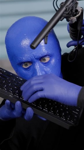 2.4M views · 57K reactions | The Office - Blue Man Group extended cut ✂️ | Blue Man Group | Facebook