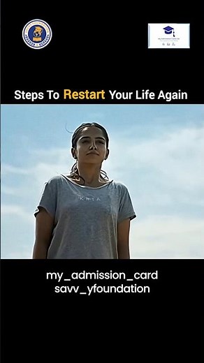 8 Steps To Restart Your Life & Achieve Your Goals | Student & Career Motivation by Savvy Foundation