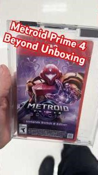 Metroid Prime 4 Beyond Switch 2 | Unboxing Midnight Release
