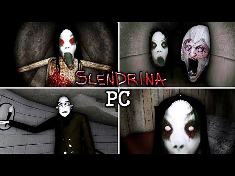 Slendrina All 10 PC Games In Row Full Gameplay | 2024 Edition