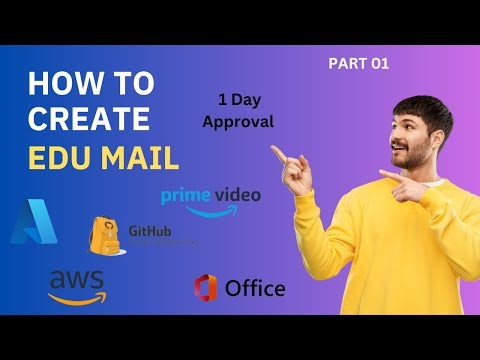 How To Create Edu Mail For Azure ? | GitHub Student Developer Pack | 2024 | Part 01