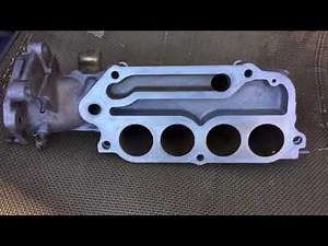 NB Miata cleaned upper intake manifold