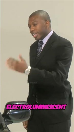 Sporty Car Interior: Metal Pedals & Electroluminescent Gauges! #shorts