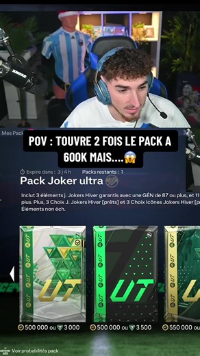 Pack Opening FIFA 21 : Ouverture de Packs à 600K Points