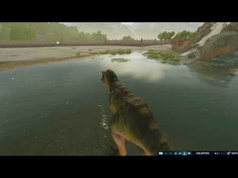Jurassic World Evolution 3 2025 T-rex enclosure!