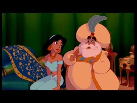 Aladdin and Jasmine Swedish