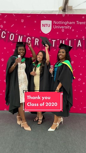 Class of 2020 Graduation Celebration at Nottingham Trent University