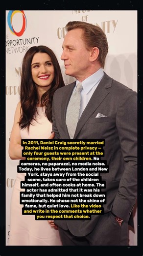 Daniel Craig’s Secret Marriage