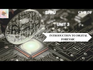 CSDF Unit 3 ONE SHOT 🔥 | Computer Forensics FULL Revision | SPPU Endsem 2025 | BE COMPUTER