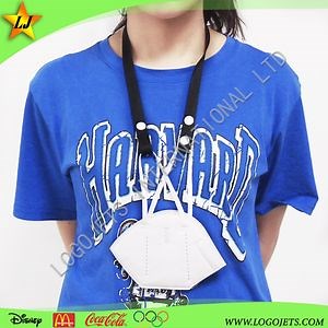 [Hot Item] Mask Polyester Tube Lanyard with Customized Logo Printed
