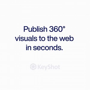 Design presentation made easy. Use KeyShot Web to easily publish your interactive 360° visuals online with assets and scenes. Try KeyShot Web for free today! | KeyShot